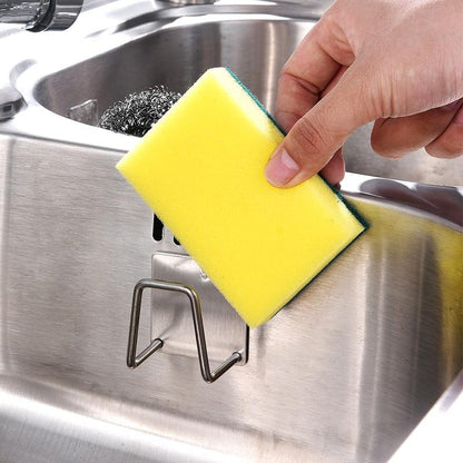 SpongeHolder™ - Égouttoir auto - adhésif en acier | Cuisine - Cuisiner S'amuser