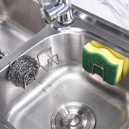 SpongeHolder™ - Égouttoir auto - adhésif en acier | Cuisine - Cuisiner S'amuser